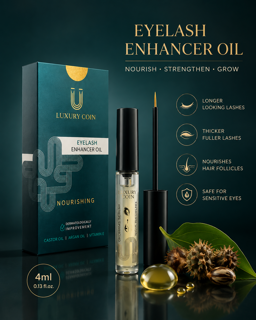 محلول روغن تقویت مژه ۴ml