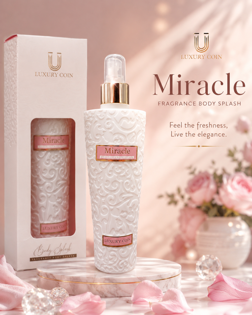 بادی اسپلش زنانه لاکچری کوین - Miracle